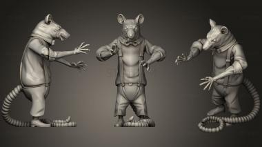 3D model Mafia Rat (STL)